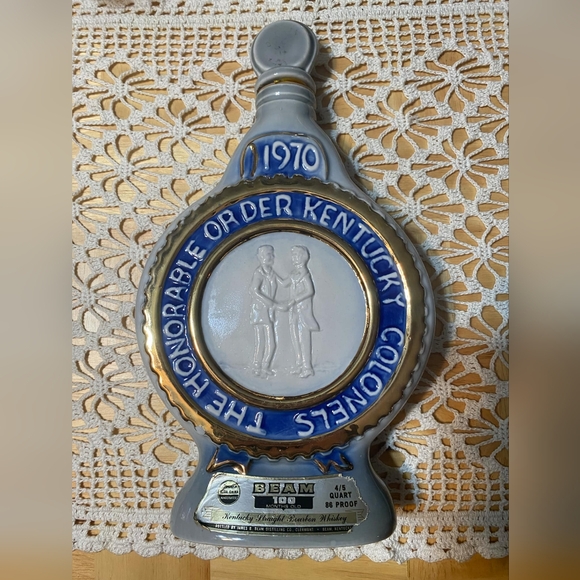 Decanter Kentucky Bourbon 1970 Colonel - Picture 1 of 3